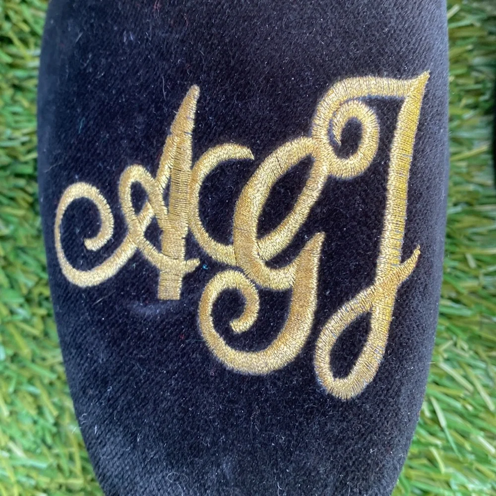 London Sole Loafers with Embroidered Initials “AGJ”